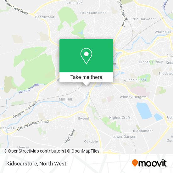 Kidscarstore map