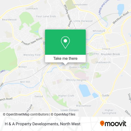 H & A Property Developments map