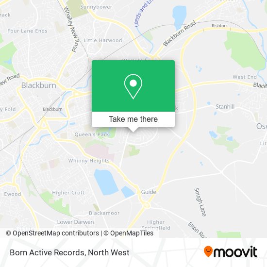 Born Active Records map