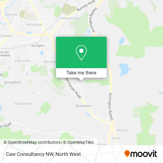 Caw Consultancy NW map