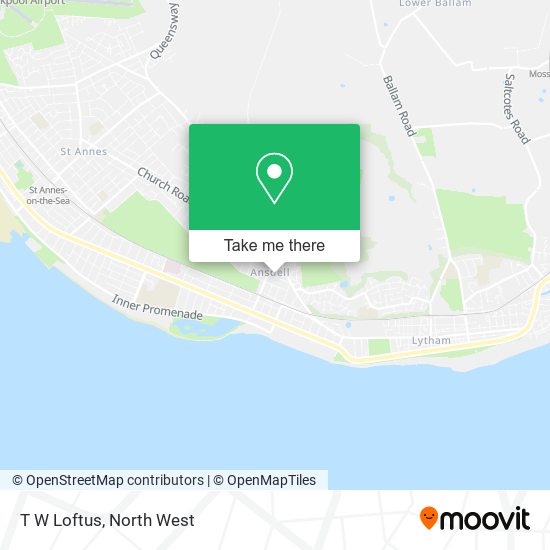T W Loftus map
