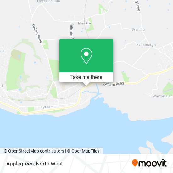 Applegreen map