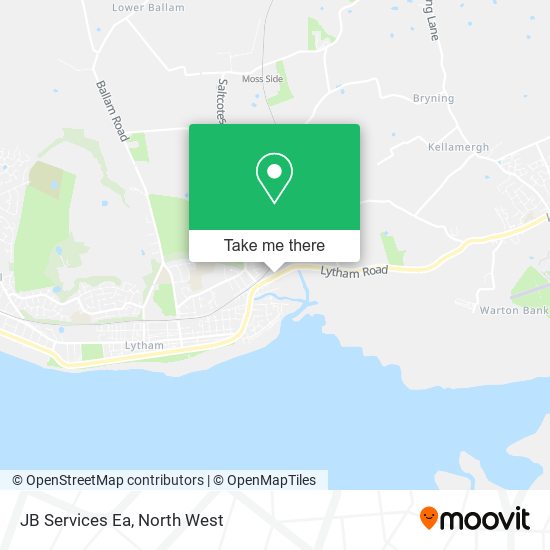 JB Services Ea map