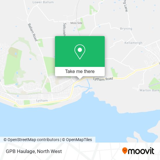 GPB Haulage map