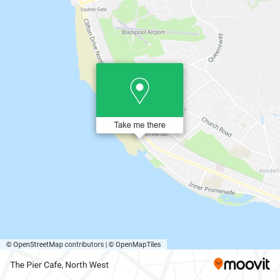 The Pier Cafe map