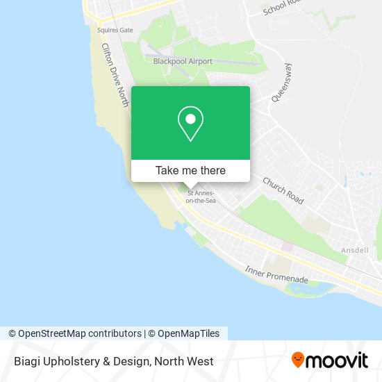 Biagi Upholstery & Design map