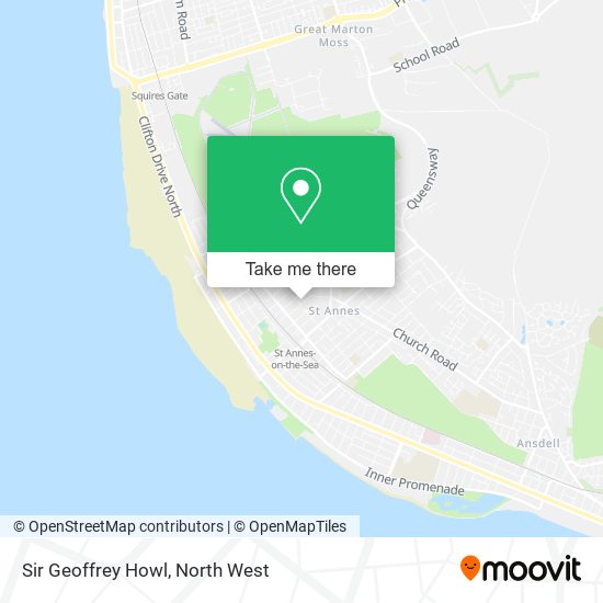 Sir Geoffrey Howl map