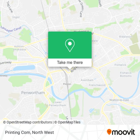 Printing Com map