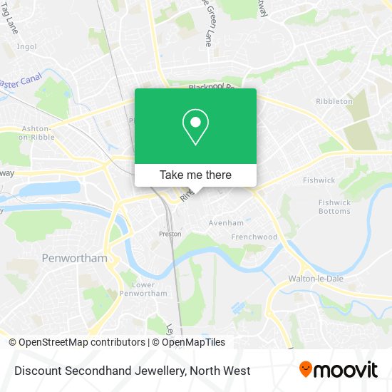 Discount Secondhand Jewellery map