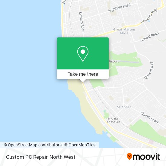 Custom PC Repair map