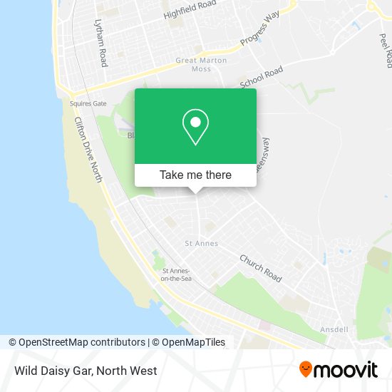 Wild Daisy Gar map