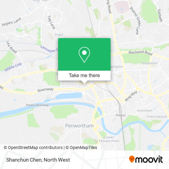 Shanchun Chen map