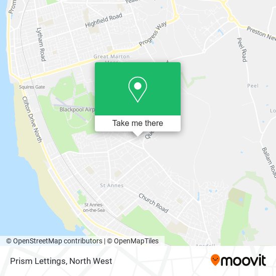 Prism Lettings map