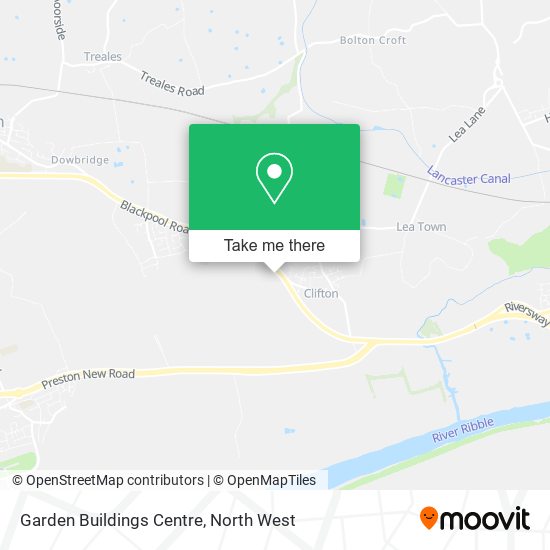 Garden Buildings Centre map