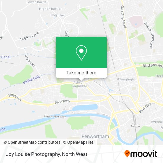 Joy Louise Photography map
