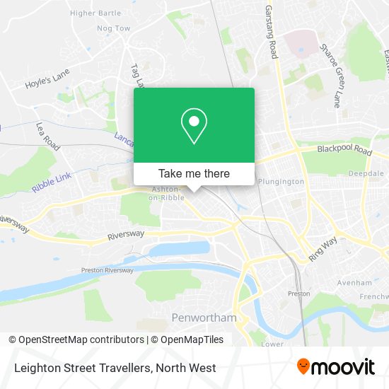 Leighton Street Travellers map