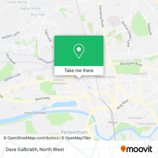 Dave Galbraith map