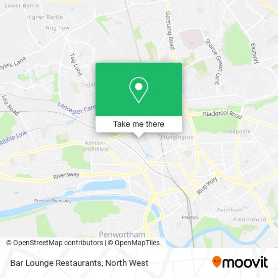Bar Lounge Restaurants map