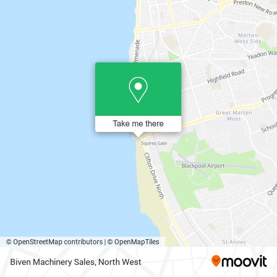 Biven Machinery Sales map