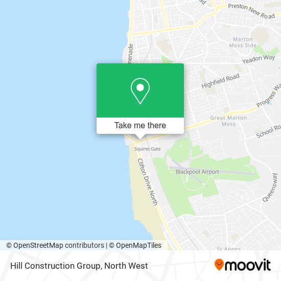 Hill Construction Group map