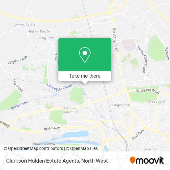 Clarkson Holden Estate Agents map