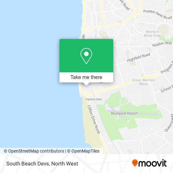 South Beach Devs map