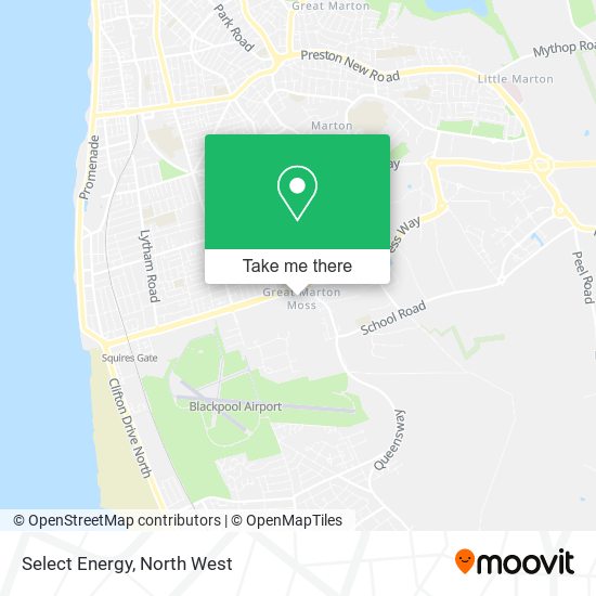 Select Energy map