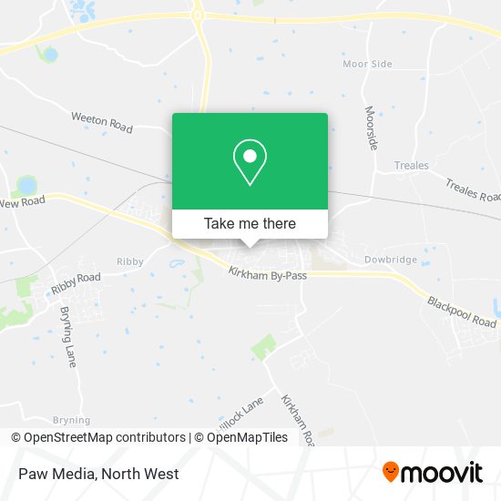 Paw Media map