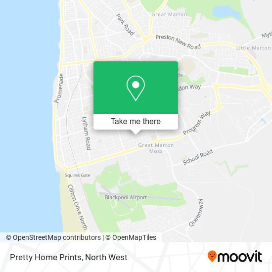 Pretty Home Prints map