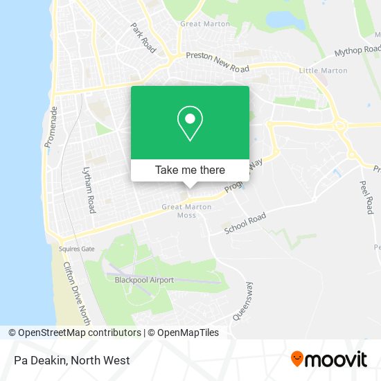 Pa Deakin map