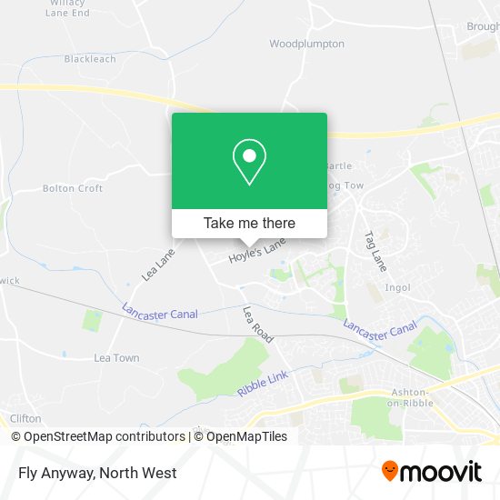 Fly Anyway map