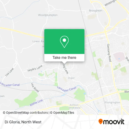 Di Gloria map
