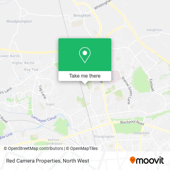 Red Camera Properties map