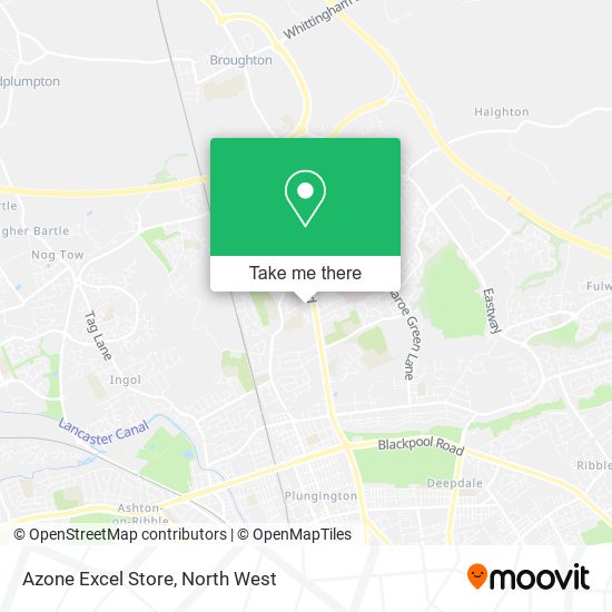 Azone Excel Store map