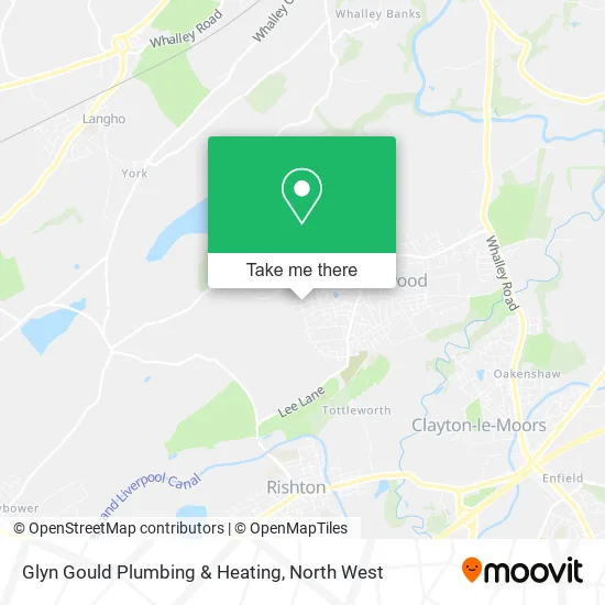 Glyn Gould Plumbing & Heating map