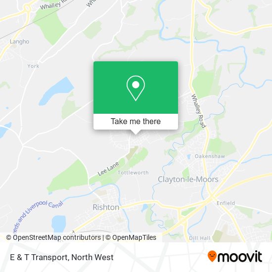 E & T Transport map
