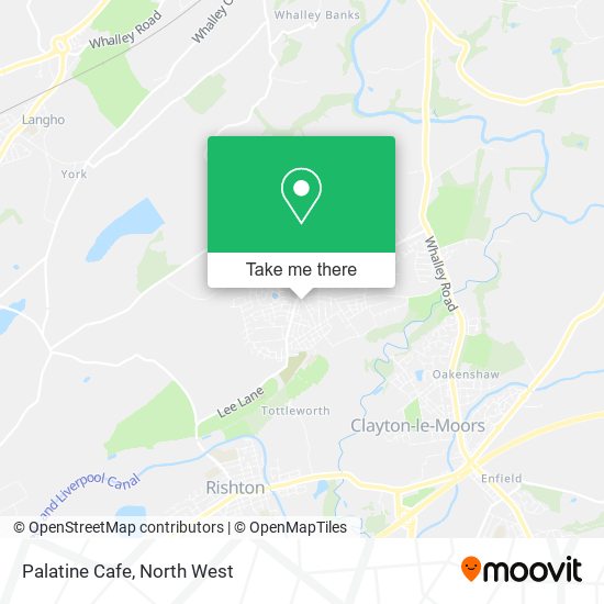 Palatine Cafe map
