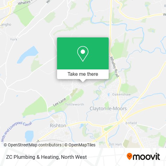 ZC Plumbing & Heating map