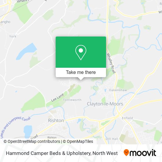 Hammond Camper Beds & Upholstery map