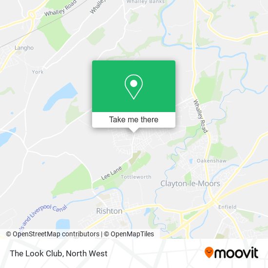 The Look Club map