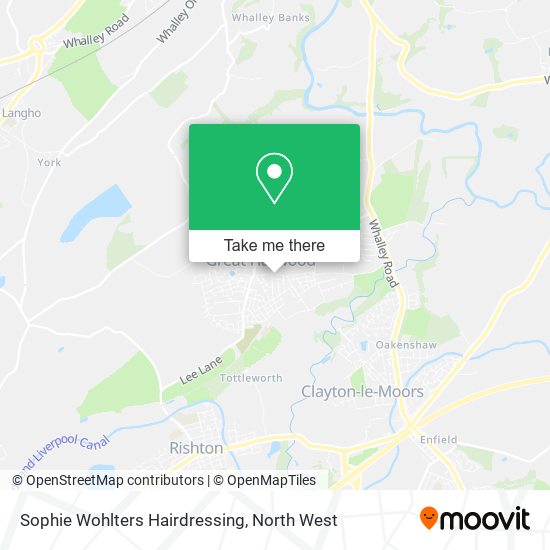 Sophie Wohlters Hairdressing map