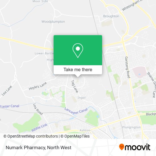 Numark Pharmacy map