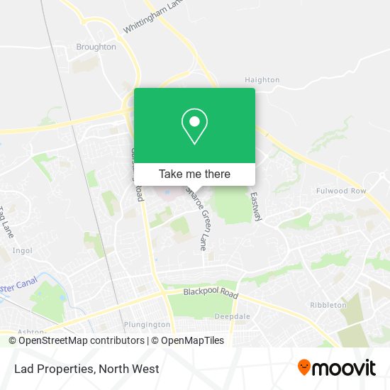 Lad Properties map