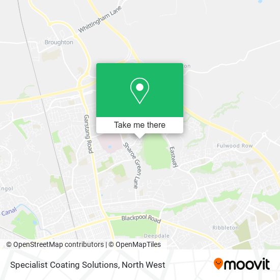Specialist Coating Solutions map