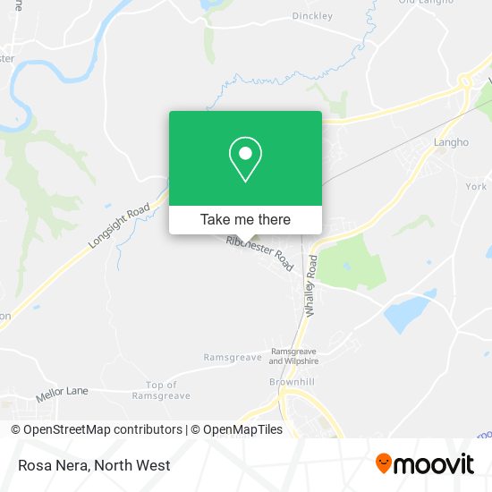 Rosa Nera map