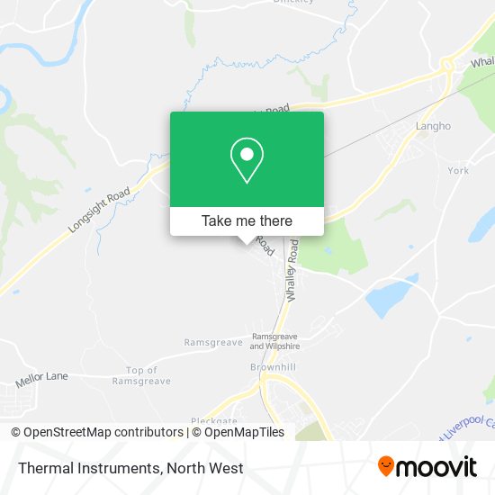 Thermal Instruments map