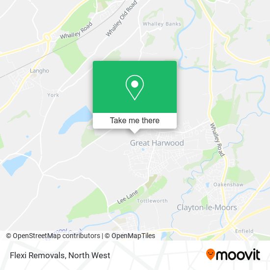 Flexi Removals map