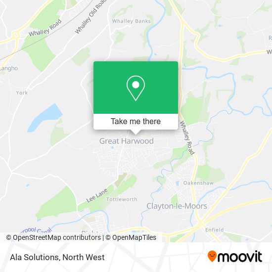 Ala Solutions map