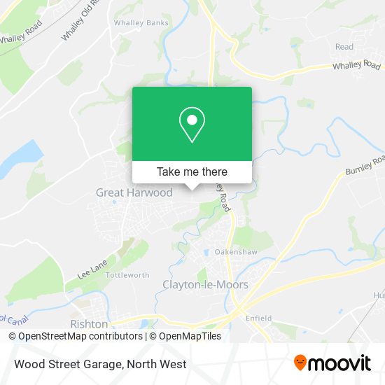 Wood Street Garage map