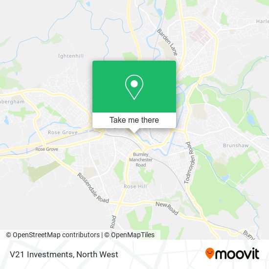 V21 Investments map